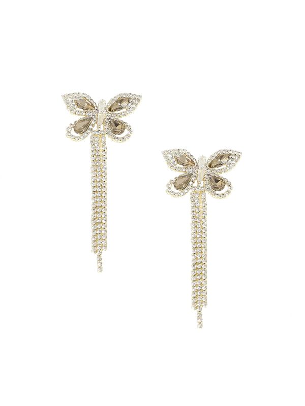 SOHI SOHI Naušnice 'Rambai'  zlatna