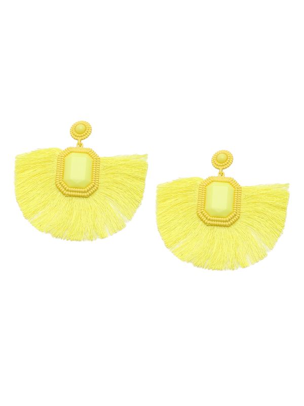 SOHI SOHI Naušnice ' Renuka '  žuta / zlatna