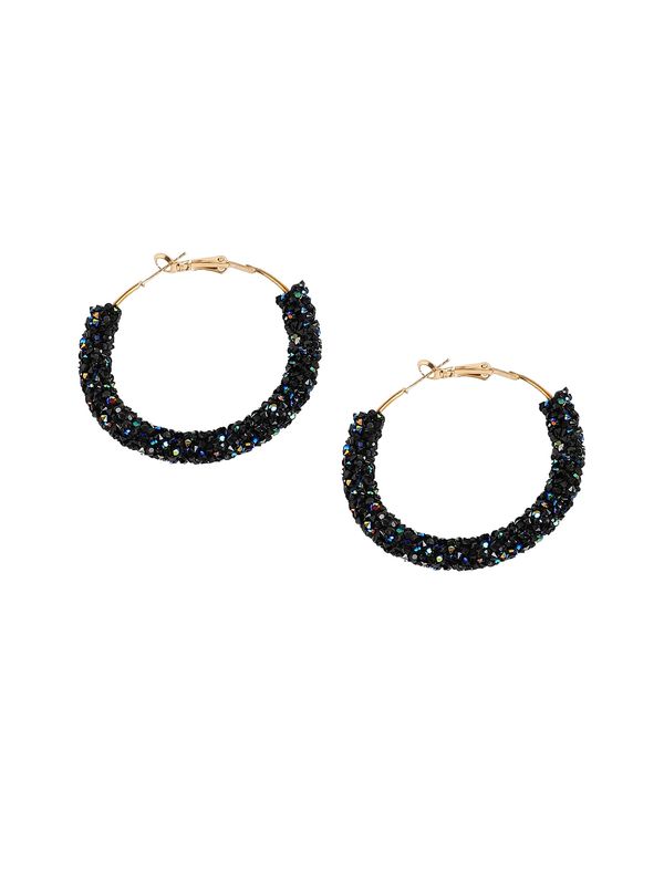 SOHI SOHI Naušnice ' Rihana '  crna