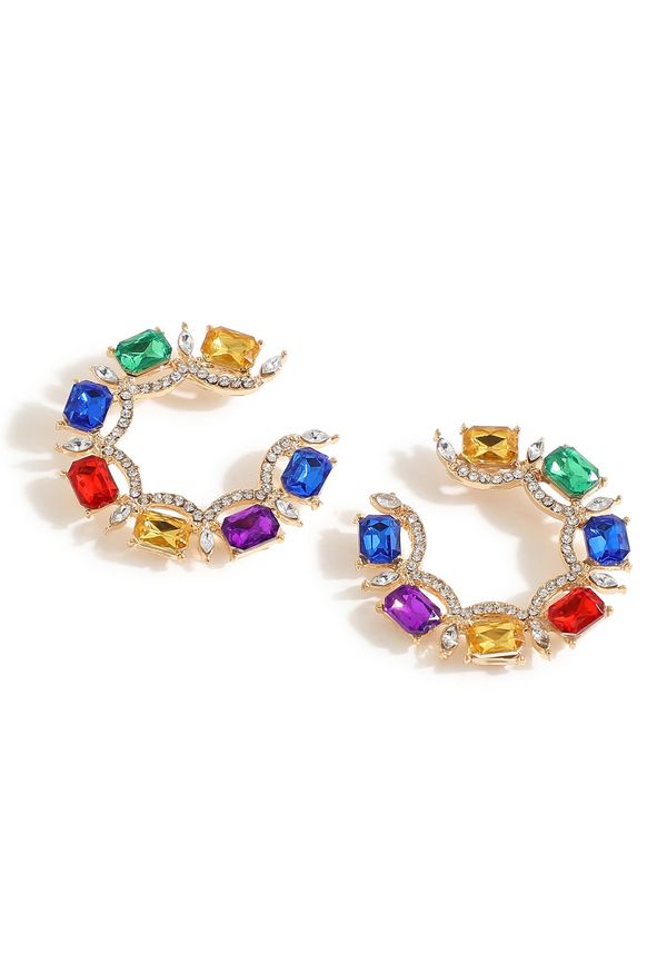 SOHI SOHI Naušnice 'Rosalie'  zlatna / miks boja