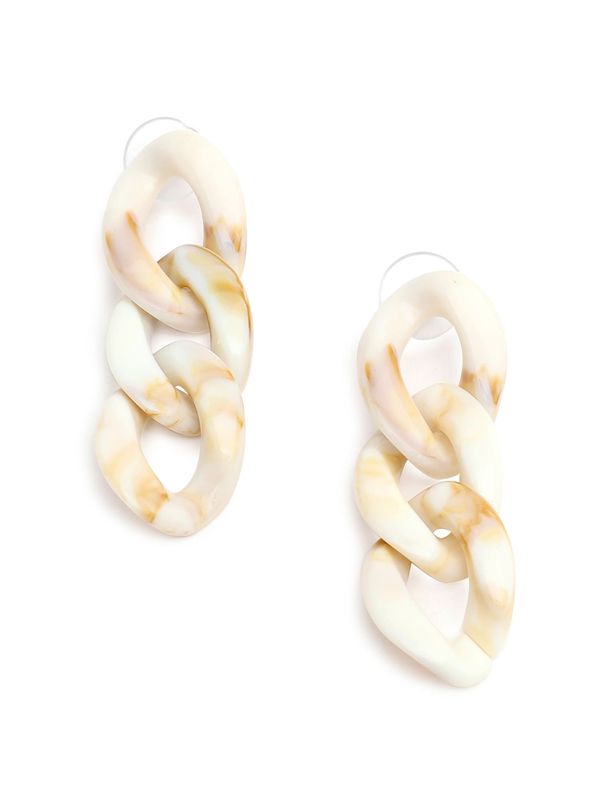 SOHI SOHI Naušnice 'Sahil'  bež