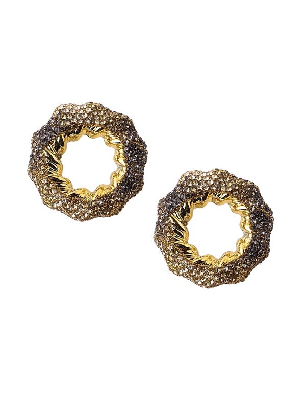 SOHI SOHI Naušnice ' Sajni '  zlatna