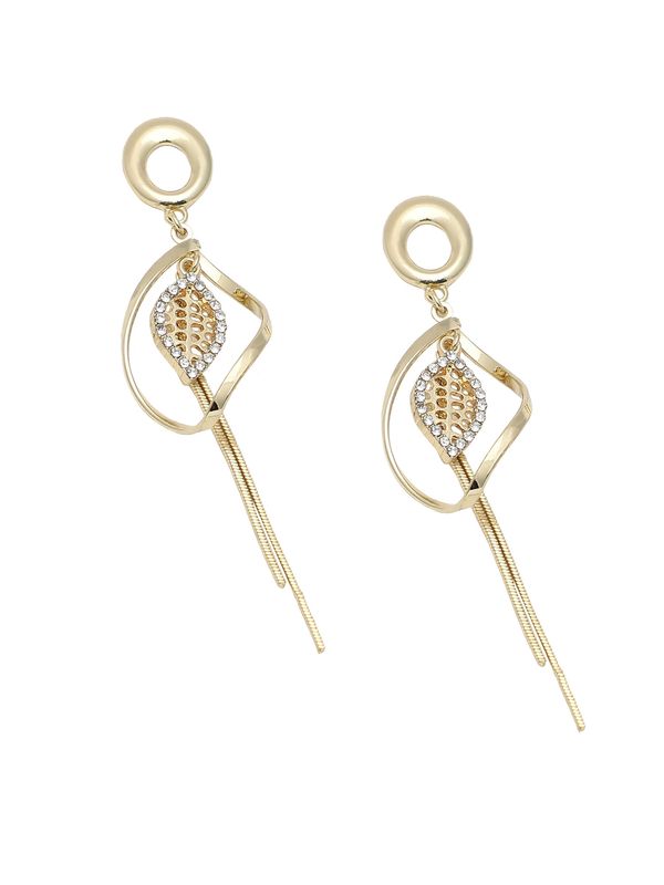 SOHI SOHI Naušnice ' Sanno '  zlatna