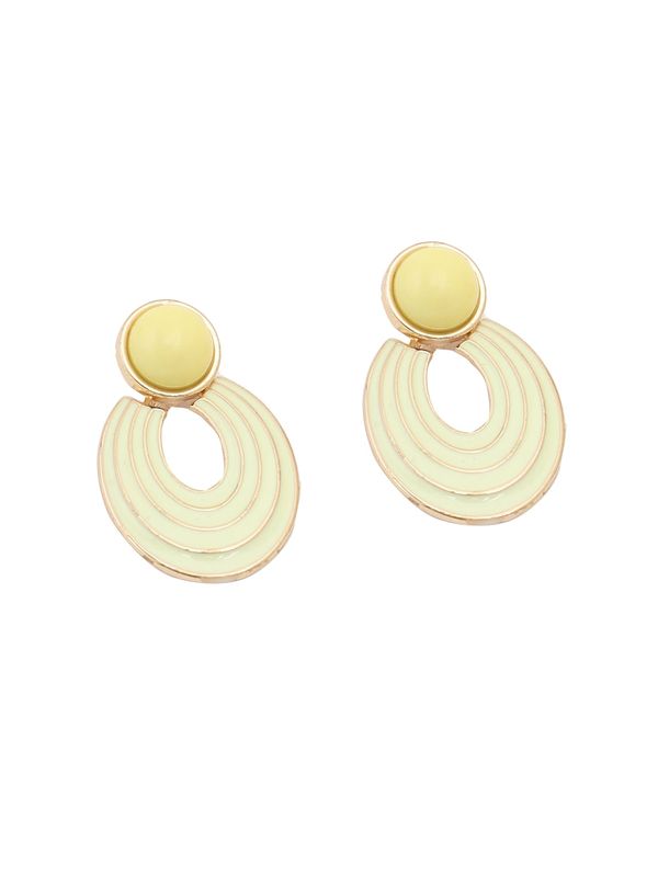 SOHI SOHI Naušnice 'Seeva'  žuta