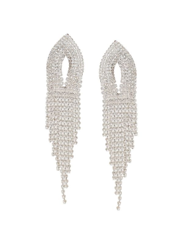 SOHI SOHI Naušnice  srebro / prozirna