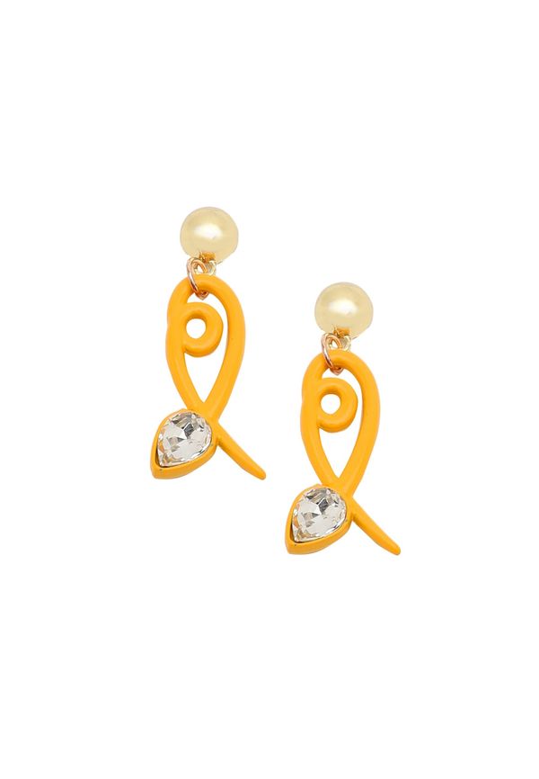 SOHI SOHI Naušnice  žuta / zlatna / srebro