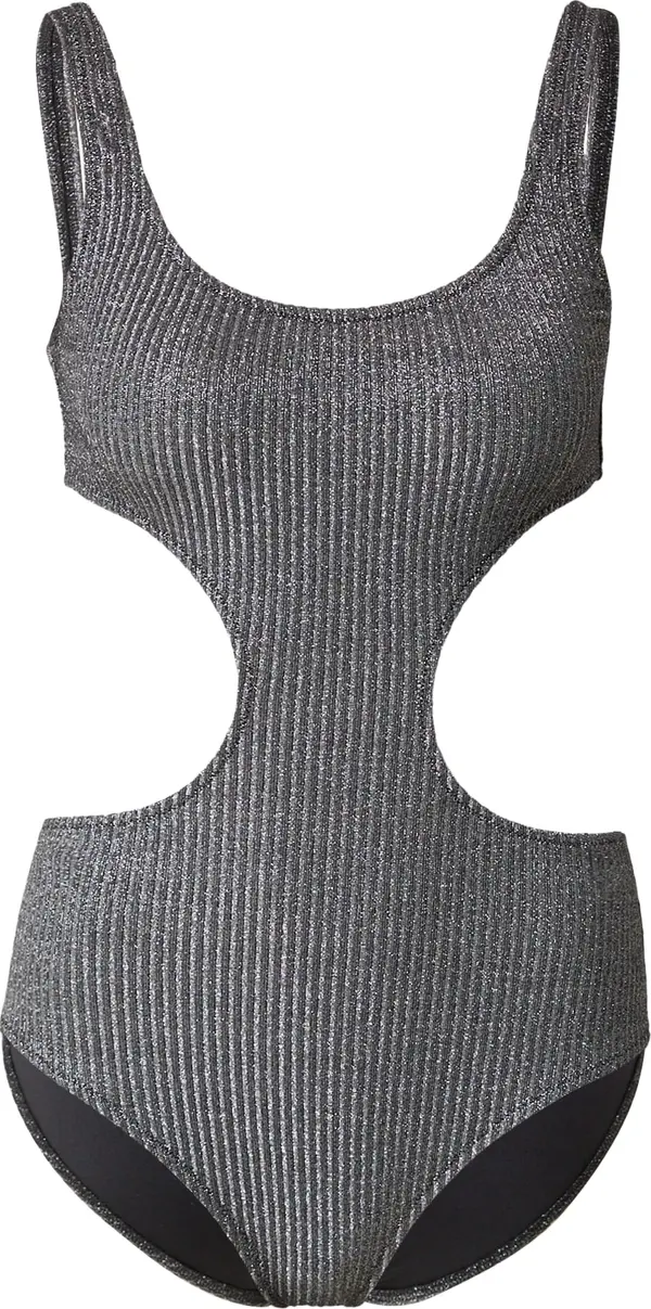 Solid & Striped Solid & Striped Jednodijelni kupaći kostim 'THE SARAH'  crna / srebro