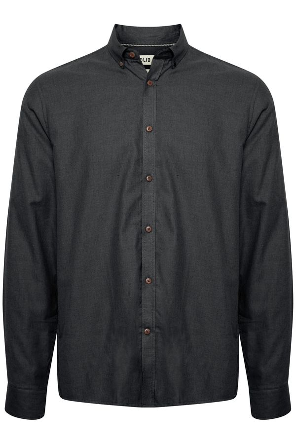 !Solid !Solid Košulja 'Pete'  crna melange