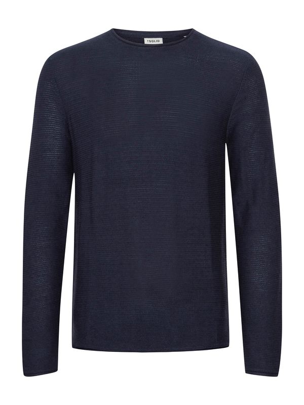 !Solid !Solid Pulover  morsko plava