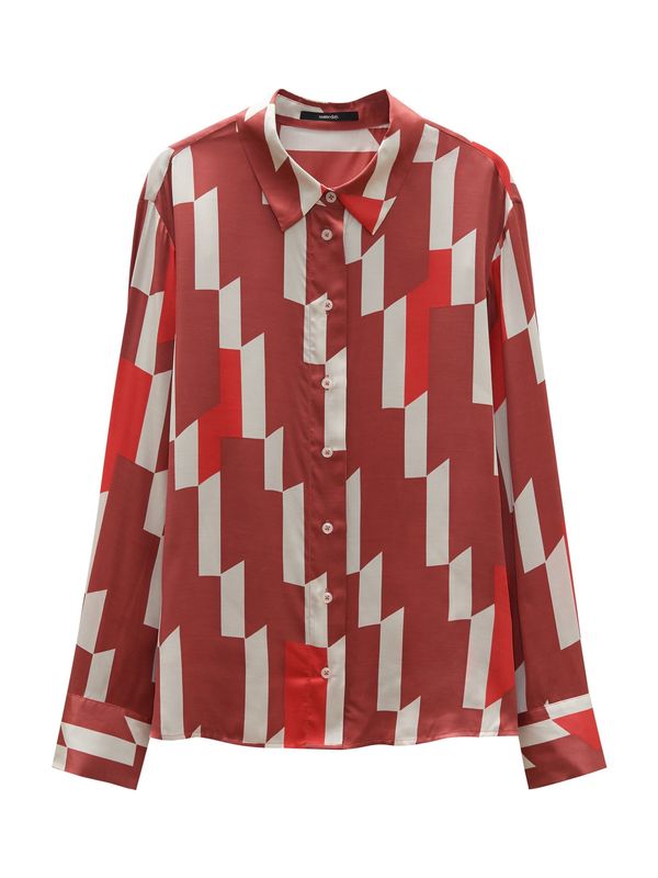 Someday Someday Bluza 'Zinnova'  rosé / crvena / prljavo bijela