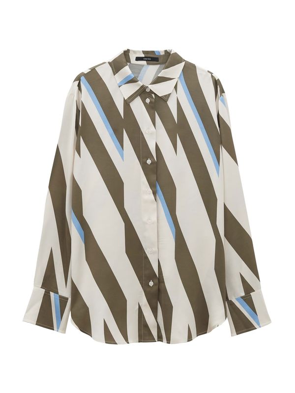 Someday Someday Bluza 'Zisabel'  boja pijeska / svijetloplava / maslinasta