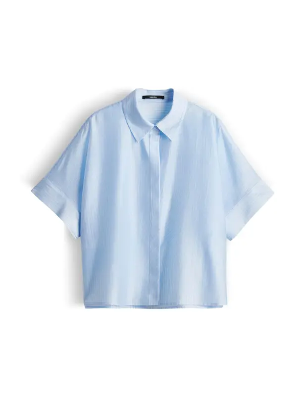 Someday Someday Bluza 'Zulin'  pastelno plava / bijela