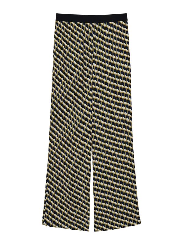 Someday Someday Hlače 'Cevil'  kaki / crna / bijela