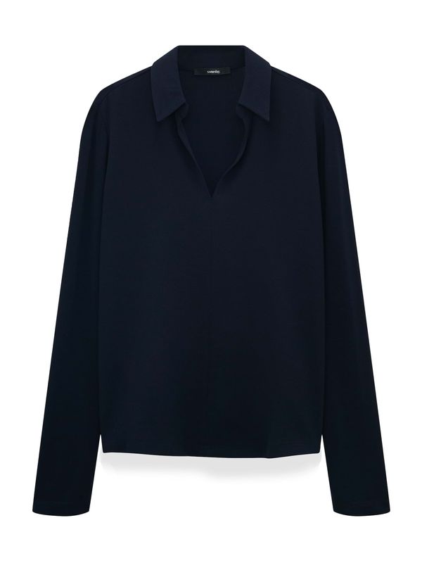 Someday Someday Majica 'Kiyana'  morsko plava