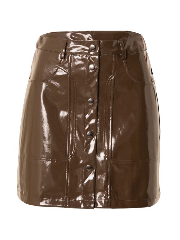 SOMETHINGNEW SOMETHINGNEW Suknja 'HELLA'  smeđa