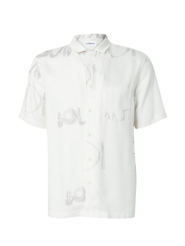 Soulland Soulland Košulja 'Orson'  crna / bijela