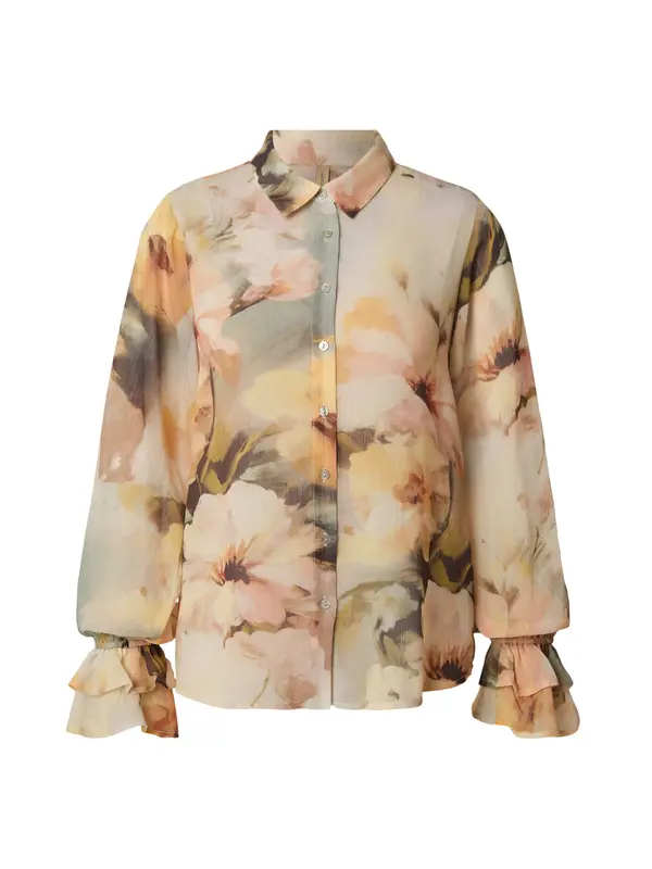 Soyaconcept Soyaconcept Bluza 'CARMEN 1'  boja pijeska / kivi zelena / pastelno zelena / rosé