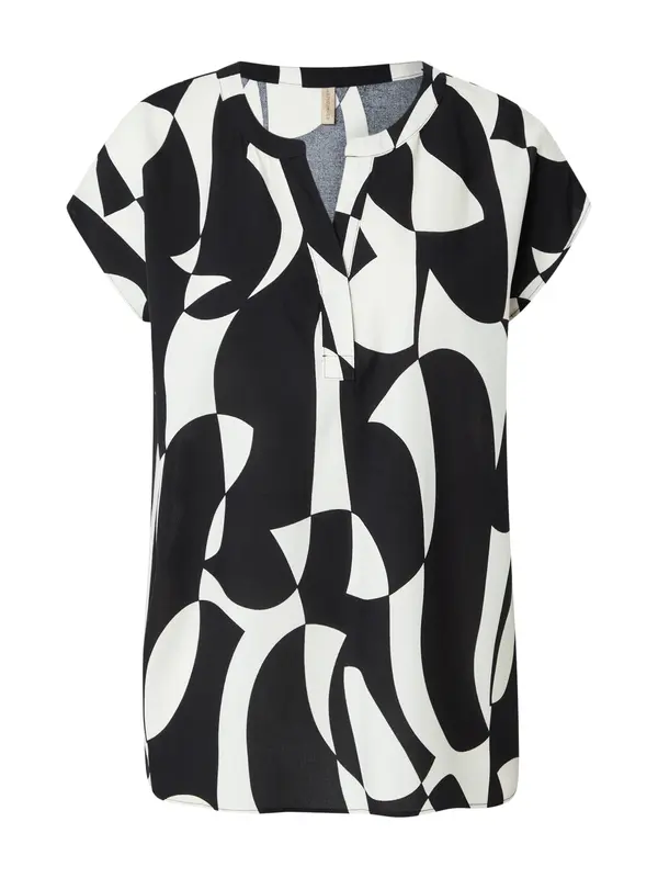 Soyaconcept Soyaconcept Bluza 'CHANISE 1'  crna / bijela