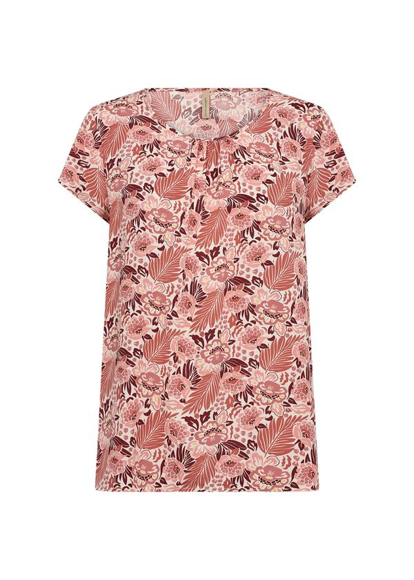 Soyaconcept Soyaconcept Bluza 'PEARL'  boja pijeska / tamo žuta / magenta / malina