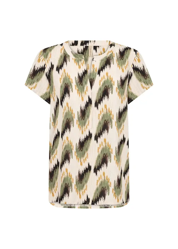 Soyaconcept Soyaconcept Bluza 'ROSILDA 1'  pijesak / narančasto žuta / zelena / crna