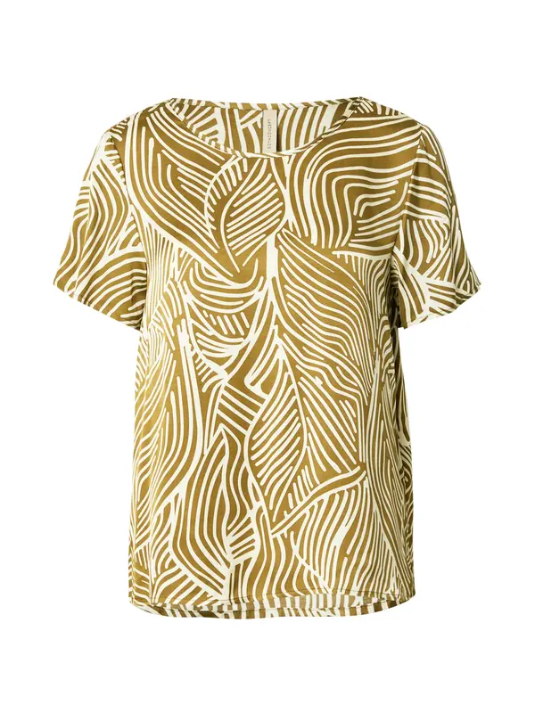 Soyaconcept Soyaconcept Bluza 'SIGNORA 1'  maslinasta / bijela