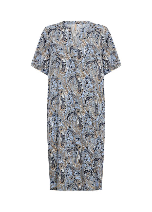 Soyaconcept Soyaconcept Haljina 'PIANNA 4'  mornarsko plava / nebesko plava / moka smeđa / prljavo bijela