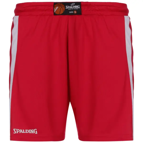 SPALDING SPALDING Sportske hlače 'Jam'  crvena / crna / bijela