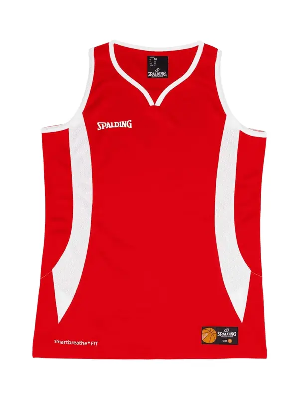 SPALDING SPALDING Sportski top 'Jam'  crvena / bijela