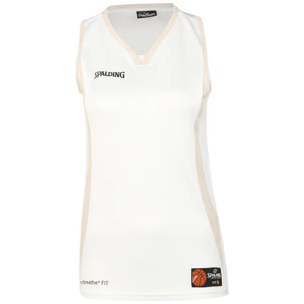 SPALDING SPALDING Sportski top 'Jam'  svijetlobež / crna / bijela