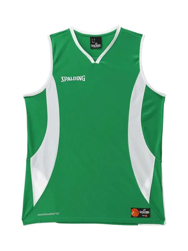 SPALDING SPALDING Sportski top 'Jam'  zelena / bijela