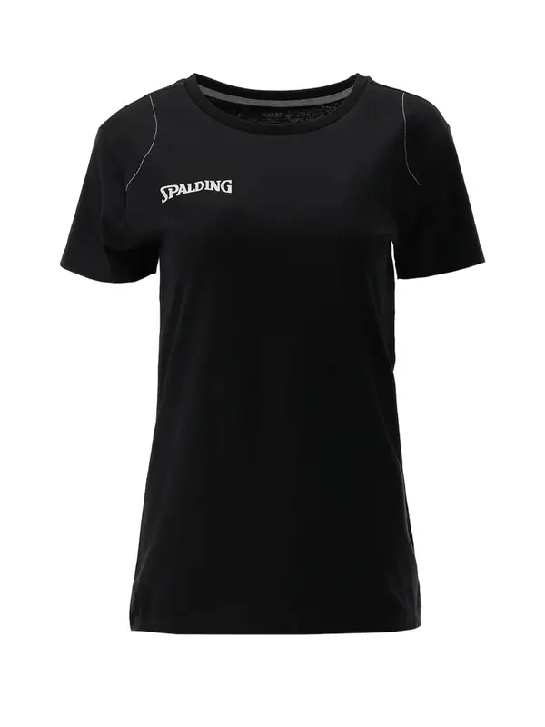 SPALDING SPALDING Tehnička sportska majica 'Essential'  crna / bijela