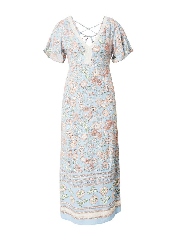 Springfield Springfield Haljina  pastelno plava / zelena / marelica / bijela