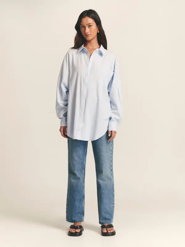 St MRLO St MRLO Bluza 'Requisite'  svijetloplava