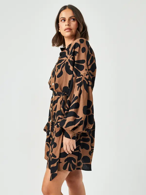 St MRLO St MRLO Haljina 'BLIGH SHIRT DRESS'  miks boja
