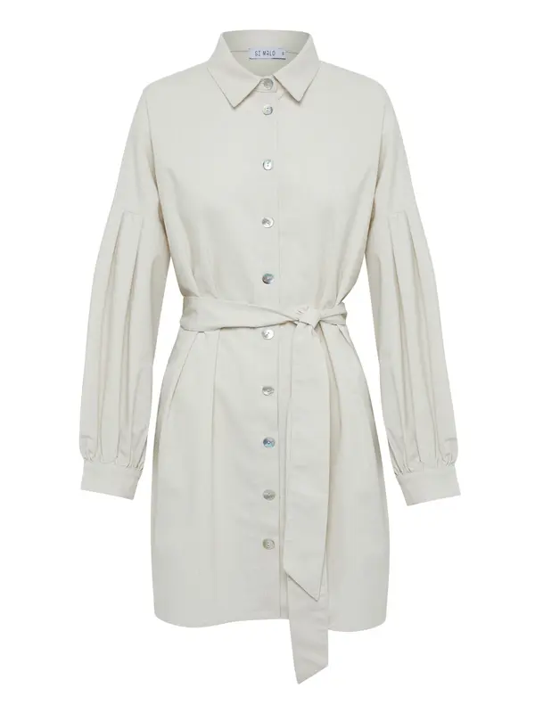 St MRLO St MRLO Haljina 'BLIGH SHIRT DRESS'  nude
