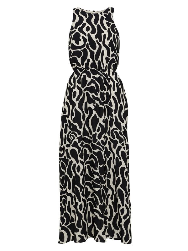 St MRLO St MRLO Haljina 'LIIN'  crna / bijela