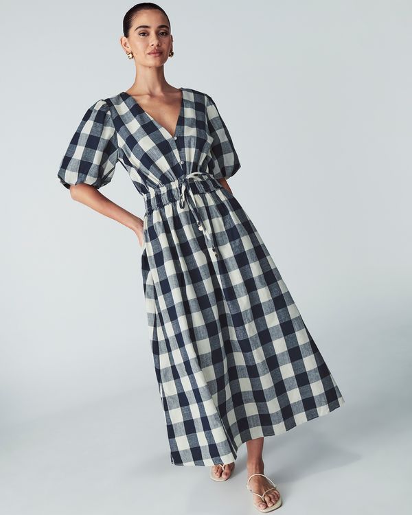 St MRLO St MRLO Haljina 'Rowley'  noćno plava / prljavo bijela