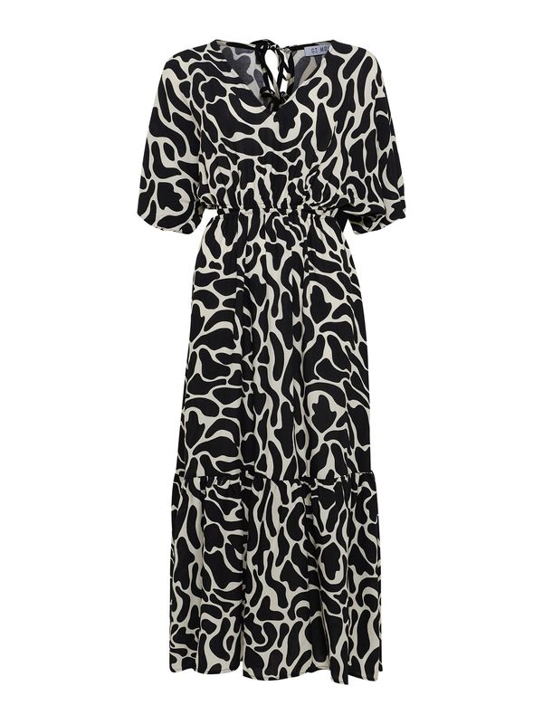 St MRLO St MRLO Haljina 'THERASE'  crna / bijela