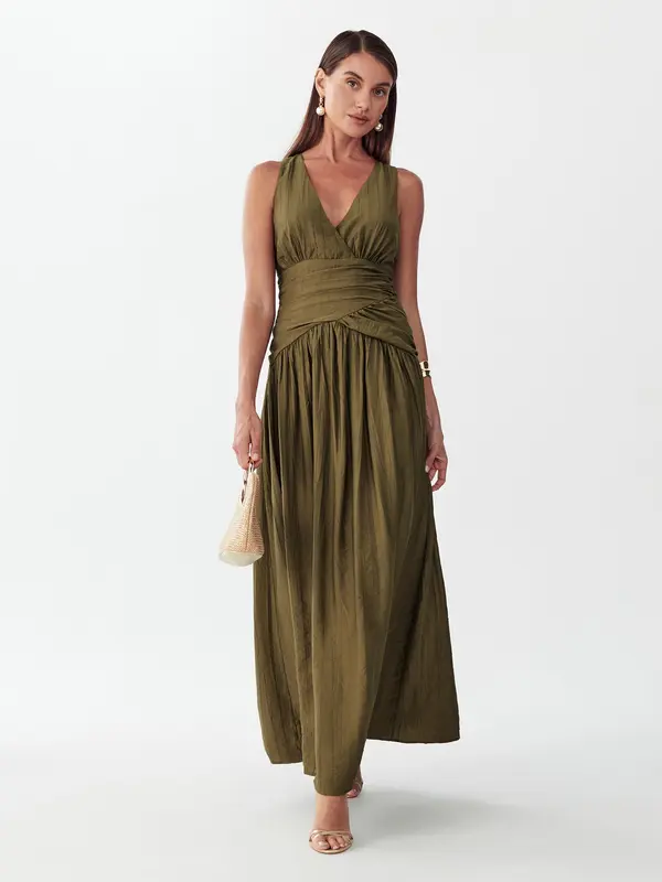 St MRLO St MRLO Večernja haljina 'Jasa'  maslinasta