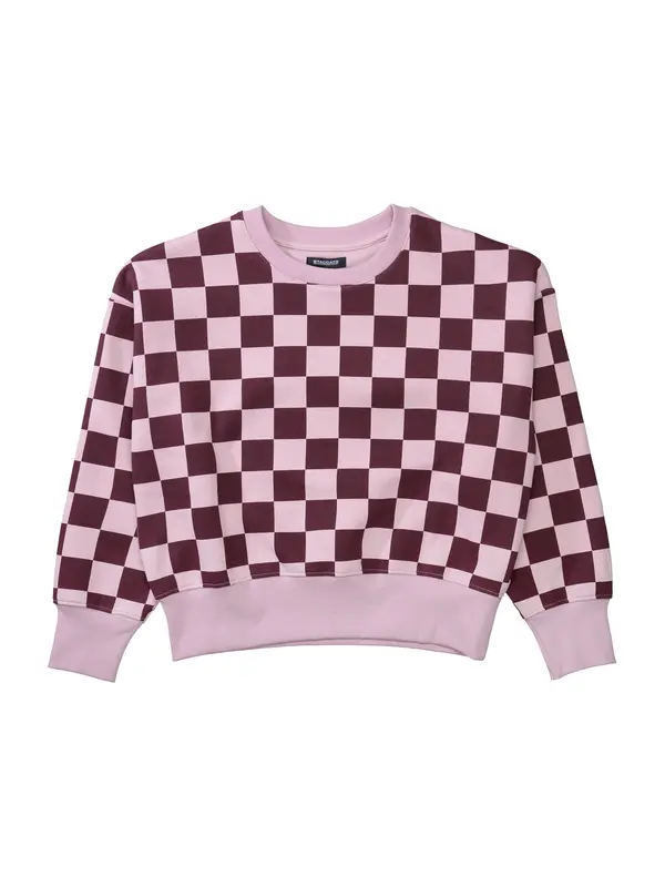 STACCATO STACCATO Sweater majica  lila / tamno crvena