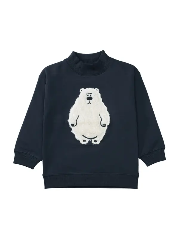 STACCATO STACCATO Sweater majica  morsko plava / crna / bijela