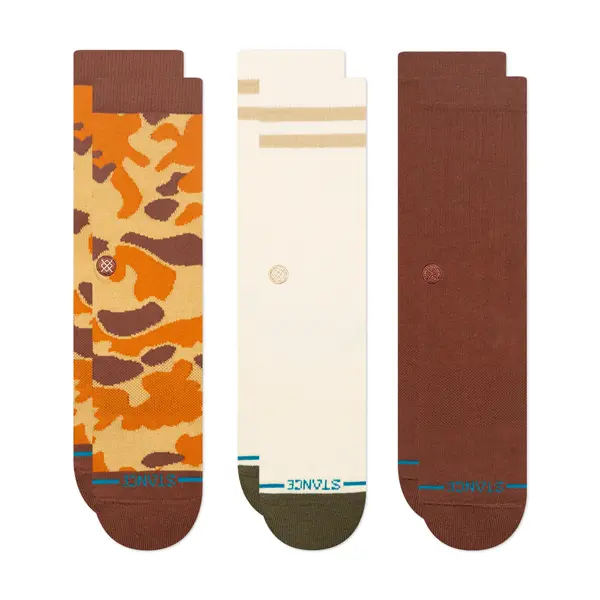 Stance Stance Čarape 'Camo'  bež / smeđa / konjak