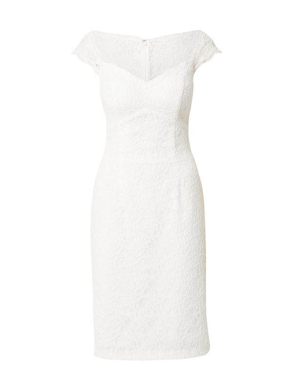 STAR NIGHT STAR NIGHT Koktel haljina  boja slonovače