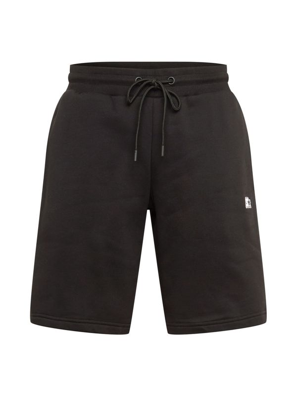 Starter Black Label Starter Black Label Hlače 'Essential'  crna / bijela