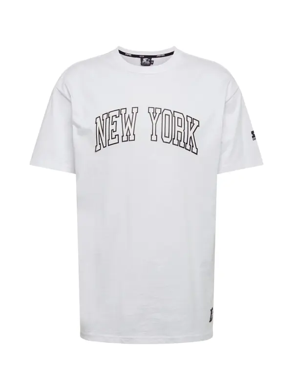 Starter Black Label Starter Black Label Majica 'New York'  crna / bijela
