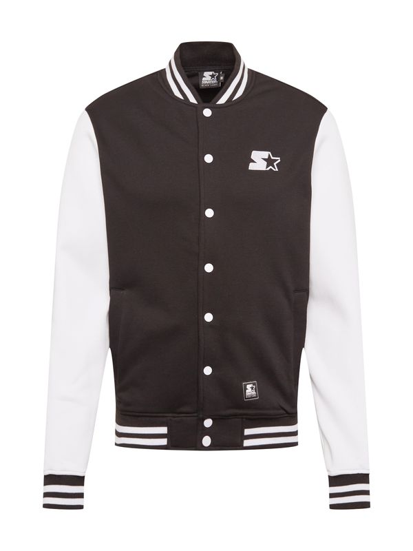 Starter Black Label Starter Black Label Prijelazna jakna  crna / bijela