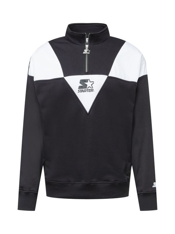 Starter Black Label Starter Black Label Sweater majica  crna / bijela