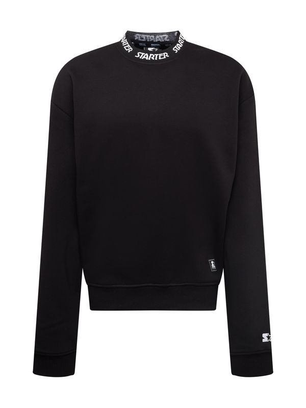 Starter Black Label Starter Black Label Sweater majica  crna / bijela