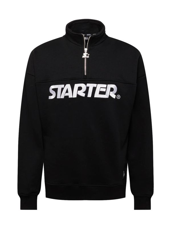 Starter Black Label Starter Black Label Sweater majica  crna / bijela