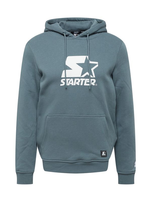 Starter Black Label Starter Black Label Sweater majica  dimno siva / bijela